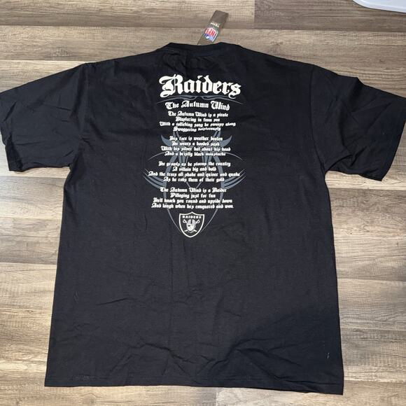 Las Vegas Raiders “The Autumn Wind is a Raider” T-shirt XL NWT 2011 Rare - Picture 5 of 7